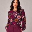 Digitale Print Bamboe Jersey - Klaproos Marine Roze Digitale Print Bamboe Jersey - Herfst Gekleurde Bladeren - (Tricot Jersey Bedrukt)