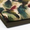 Tissu Jersey Bambou Impression Numérique - Traces De Peinture Vert Bordeaux Tissu Jersey Bambou Impression Numérique - Fleurs Blanches Sur Bleu - (Tissu Jersey Imprimé )