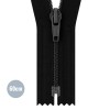 Fermeture Éclair Spirale Noir (580) 60CM Nylon Non Séparable