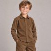 Tessuto Velluto a Coste Stretch 21 Wales Marrone Chiaro - (Tessuti Moda)