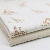 Cotton Poplin Digital Print - Family Giraffe Cotton Poplin Digital Print - Pastel Flower Pink - (Cotton Poplin Printed)