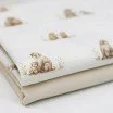 Cotton Poplin Digital Print - Family Monkeys Cotton Poplin Digital Print - Pastel Flower Pink - (Cotton Poplin Printed)