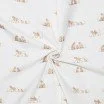 Cotton Poplin Digital Print - Family Monkeys Cotton Poplin Digital Print - Pastel Flower Pink - (Cotton Poplin Printed)