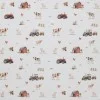Popelina Bawełniana Druk Cyfrowy - Zwierzęta Gospodarskie