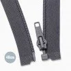 Divisible Spiral Zipper YKK Dark Grey (306) 40CM Divisible Zipper YKK Dark Grey 40CM Nylon - (Divisible Nylon Zippers YKK)