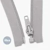 Fermetures Éclair Spirale Séparable Gris Clair (576) 40CM Nylon