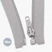 Fermeture Éclair Spirale Séparable Gris Clair 40cm Fermetures Éclair Séparable Gris 40CM Nylon - (Séparable Fermetures Éclair Nyon YKK)