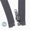 Fermetures Éclair Spirale Séparable Gris Foncé (306) 50CM Nylon
