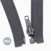 Fermeture Éclair Spirale Séparable Gris Foncé 50cm Fermetures Éclair Séparable Gris Foncé 50CM Nylon - (Séparable Fermetures Éclair Nyon YKK)