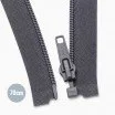 Fermetures Éclair Spirale Séparable Gris Foncé YKK Fermetures Éclair Séparable Gris Foncé 70CM Nylon - (Séparable Fermetures Éclair Nyon YKK)