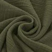 Double Gauze Fabric Army Green Double Gauze Fabric Army Green - (Deco Fabrics)