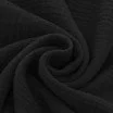 Double Gauze Fabric Black Double Gauze Fabric Black - (Double Gauze Fabric)