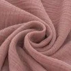 Double Gauze Fabric Clay Pink Double Gauze Fabric Clay Pink - (Deco Fabrics)