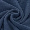 Baumwoll Musselin Stoff Dunkel Jeans