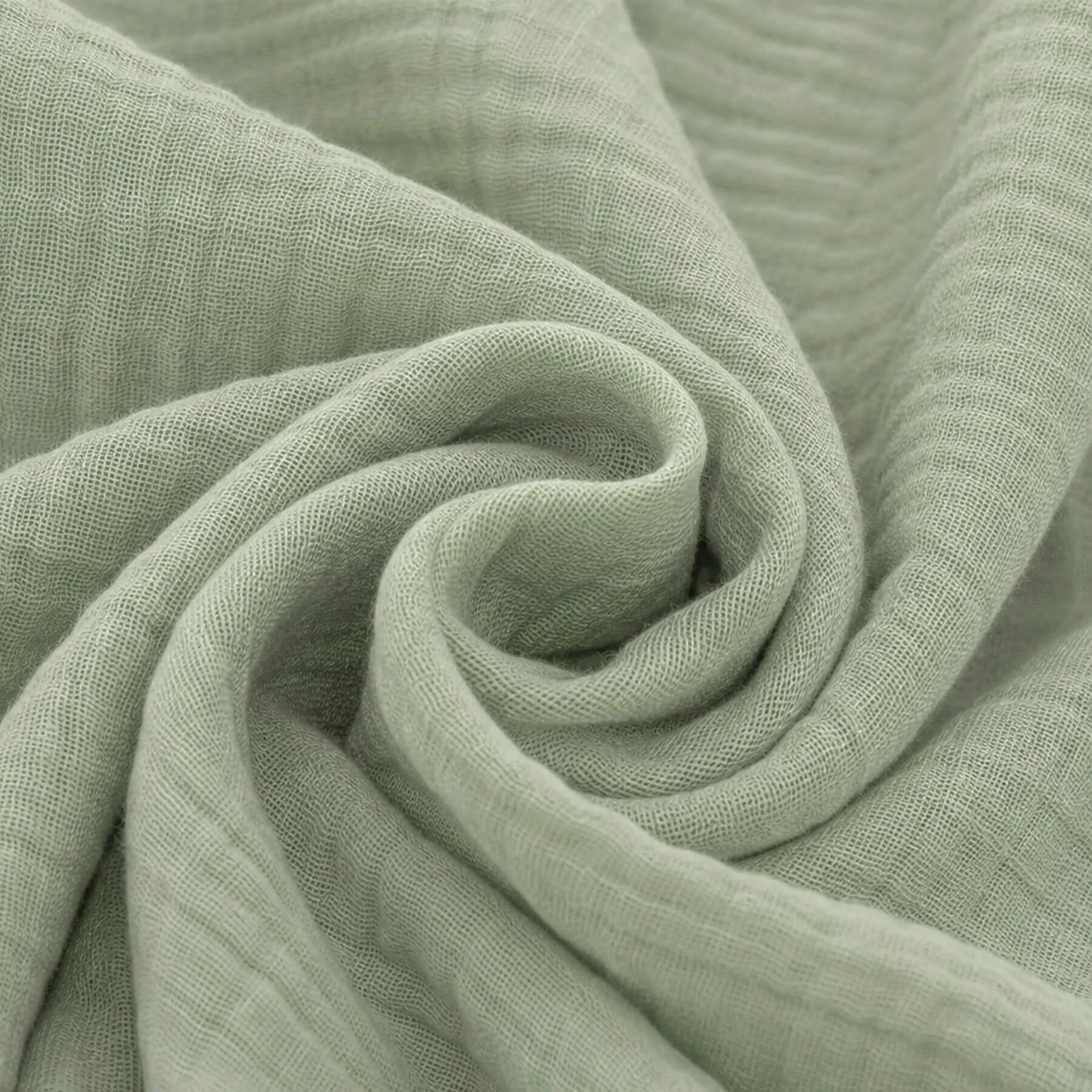 Hydrofiel Stof Dusty Groen