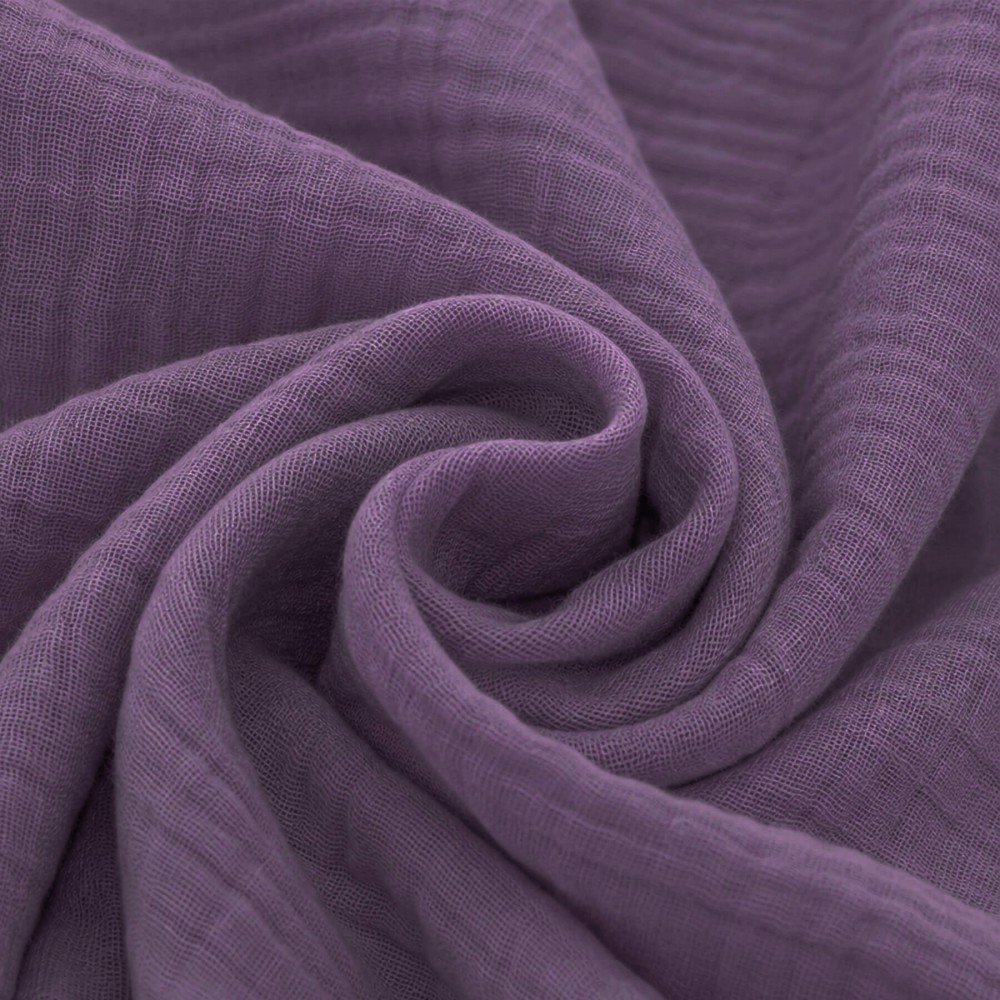 Double Gauze Fabric Dusty Purple Double Gauze Fabric Dusty Purple