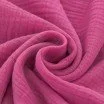 Tessuto Doppia Garza Di Cotone Fucsia Tessuto Doppia Garza Di Cotone Fucsia - (Deco Tessuti)