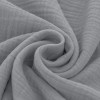 Double Gauze Fabric Grey