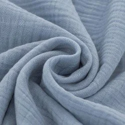 Baby Musselin Stof Lys Jeans