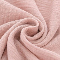 Double Gauze Fabric Nude Pink