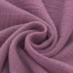 Tissu Double Gaze De Coton Lilas Vieux Tissu Double Gaze De Coton Lilas Vieux - (Tissus Deco)