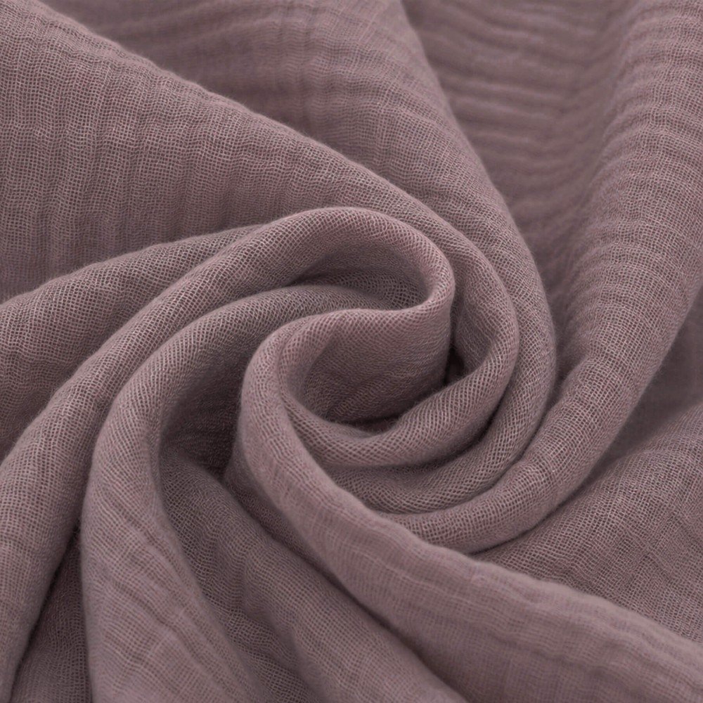 Double Gauze Fabric Old Mauve Double Gauze Fabric Old Mauve