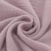Baby Musselin Stof Gammel Pink Baby Musselin Stof Gammel Pink - (Dekorationsstoffer)