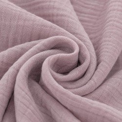 Double Gauze Fabric Old Pink