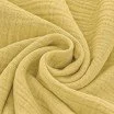 Baumwoll Musselin Stoff Alt Gelb Baumwoll Musselin Stoff Alt Gelb - (Dekostoffe)