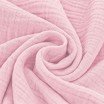 Double Gauze Fabric Pink Double Gauze Fabric Pink - (Deco Fabrics)