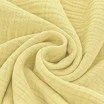 Tessuto Doppia Garza Di Cotone Giallo Chiaro Tessuto Doppia Garza Di Cotone Giallo Chiaro - (Deco Tessuti)