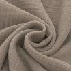 Tessuto Doppia Garza Di Cotone Taupe Tessuto Doppia Garza Di Cotone Taupe - (Deco Tessuti)