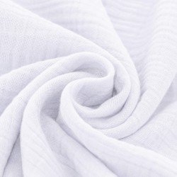 Double Gauze Fabric White