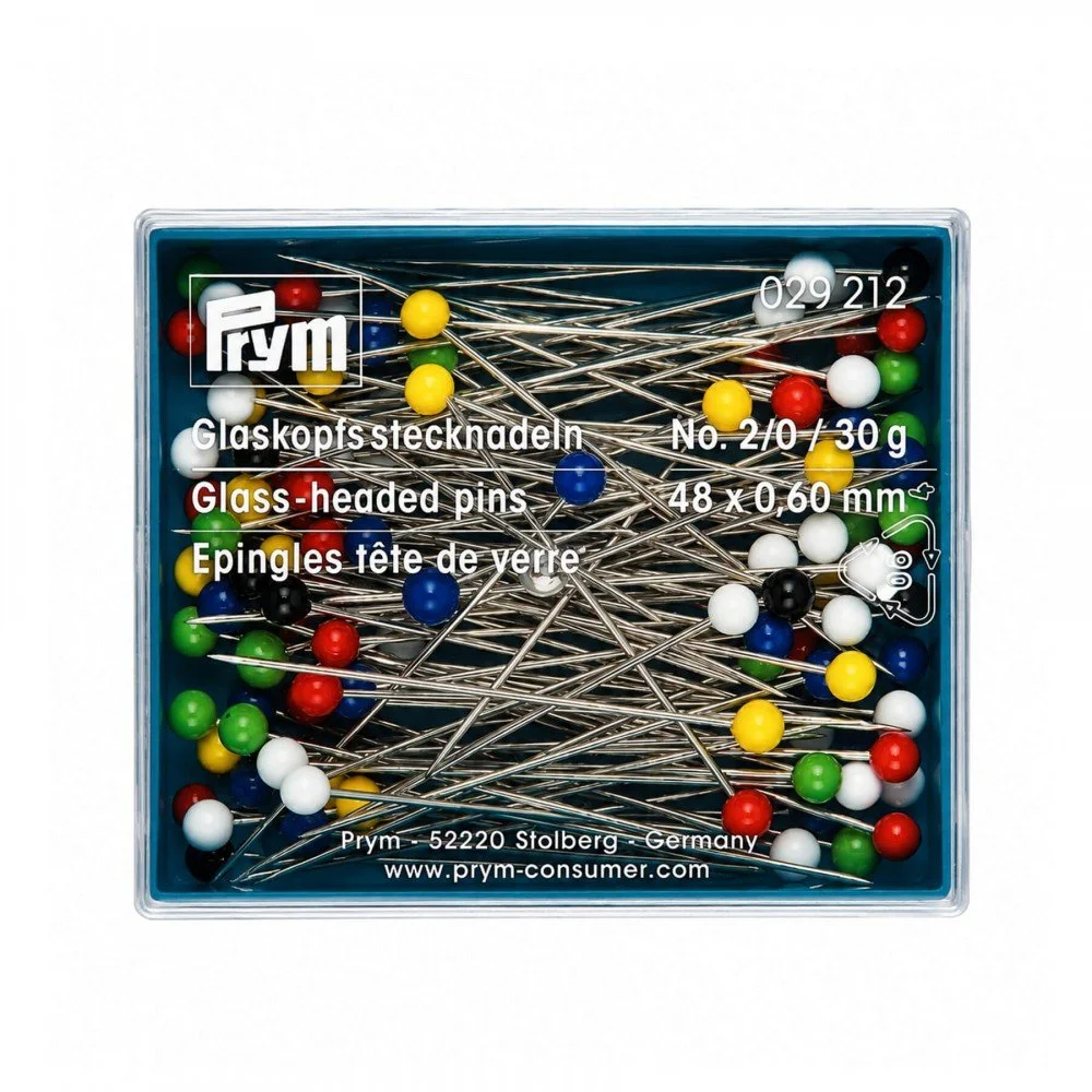 Knappenåle med Glashoved Prym 029129 Knappenåle med Glashoved Prym 029129 - (Nåle (Haberdashery))