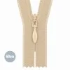 Usynlig Lynlås Beige (573) YKK 60CM Ikke-Delelige