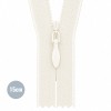Cerniera Lampo Invisibile Ecru (841) YKK 15CM Non Separabile