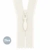 Blinde Rits Ecru (841) 25CM YKK Niet Deelbaar
