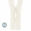 Invisible Zipper Ecru (841) 40CM YKK Not Divisible Invisible Zipper Ecru YKK 40CM Not Divisible - (Invisible Zippers YKK)