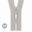 Fermetures Éclair Invisible Gris Clair YKK 15CM Non Séparable - (Non Séparable Fermetures Éclair Invisible YKK )