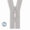 Blinde Rits Licht Grijs (576) 20CM YKK Niet Deelbaar