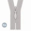 Invisible Zipper Light Grey (576) 25CM YKK Not Divisible Invisible Zipper Light Grey YKK 25CM Not Divisible - (Invisible Zippers YKK)
