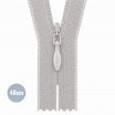 Fermetures Éclair Invisible Gris Clair YKK 40CM Non Séparable - (Non Séparable Fermetures Éclair Invisible YKK )
