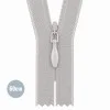 Cerniera Lampo Invisibile Grigio Chiaro (576) YKK 60CM Non Separabile