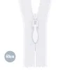 Blinde Rits Wit (501) 60CM YKK Niet Deelbaar