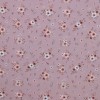 Bomuldjersey Digital Print - Blomsterbuket Gammel Mauve