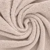 Tessuto Spugna Di Cotone Beige Chiaro