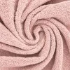 Tissu Éponge Nude Rose