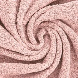 Tessuto Spugna Di Cotone Nude Rosa