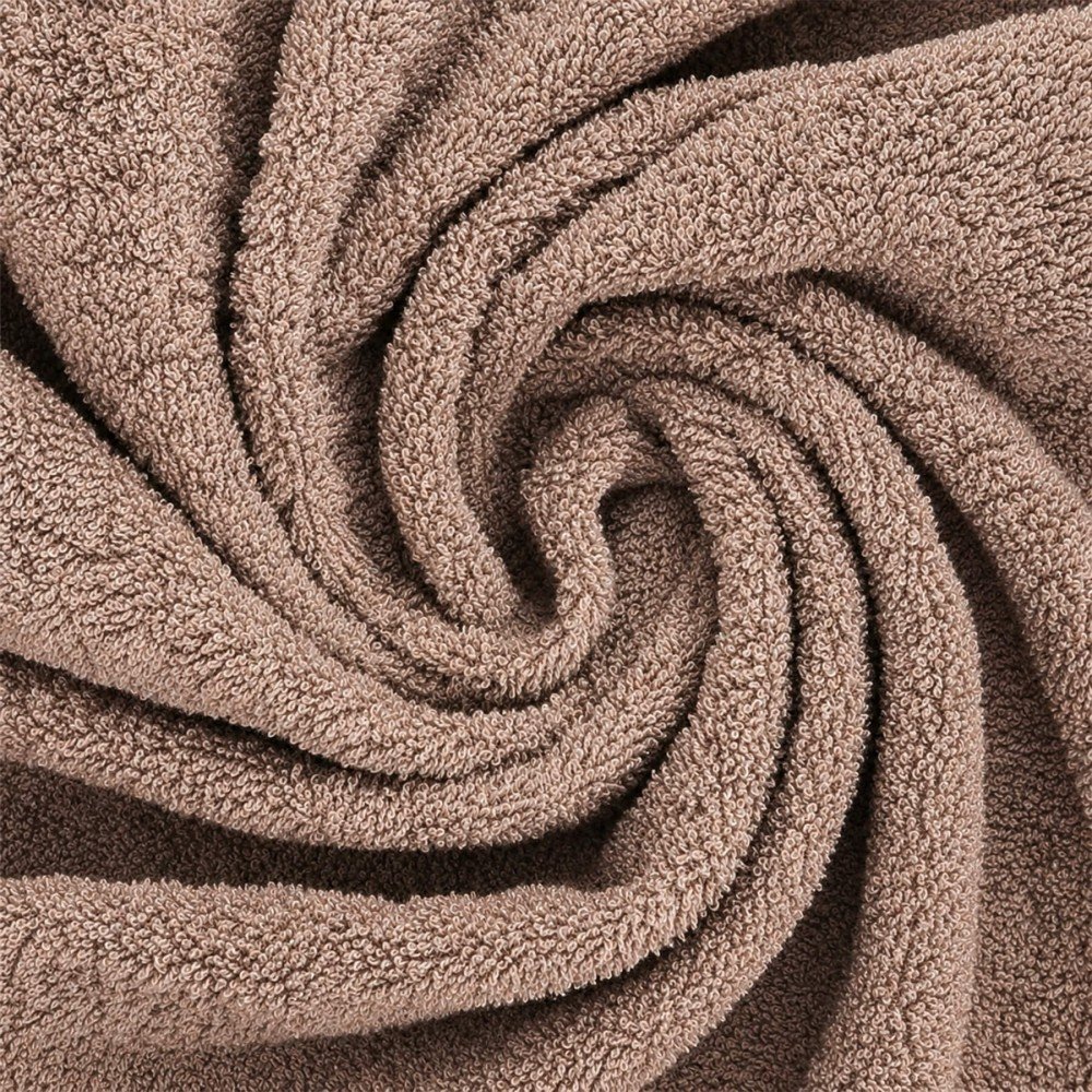 Tessuto Spugna Di Cotone Taupe