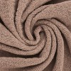 Tessuto Spugna Di Cotone Taupe